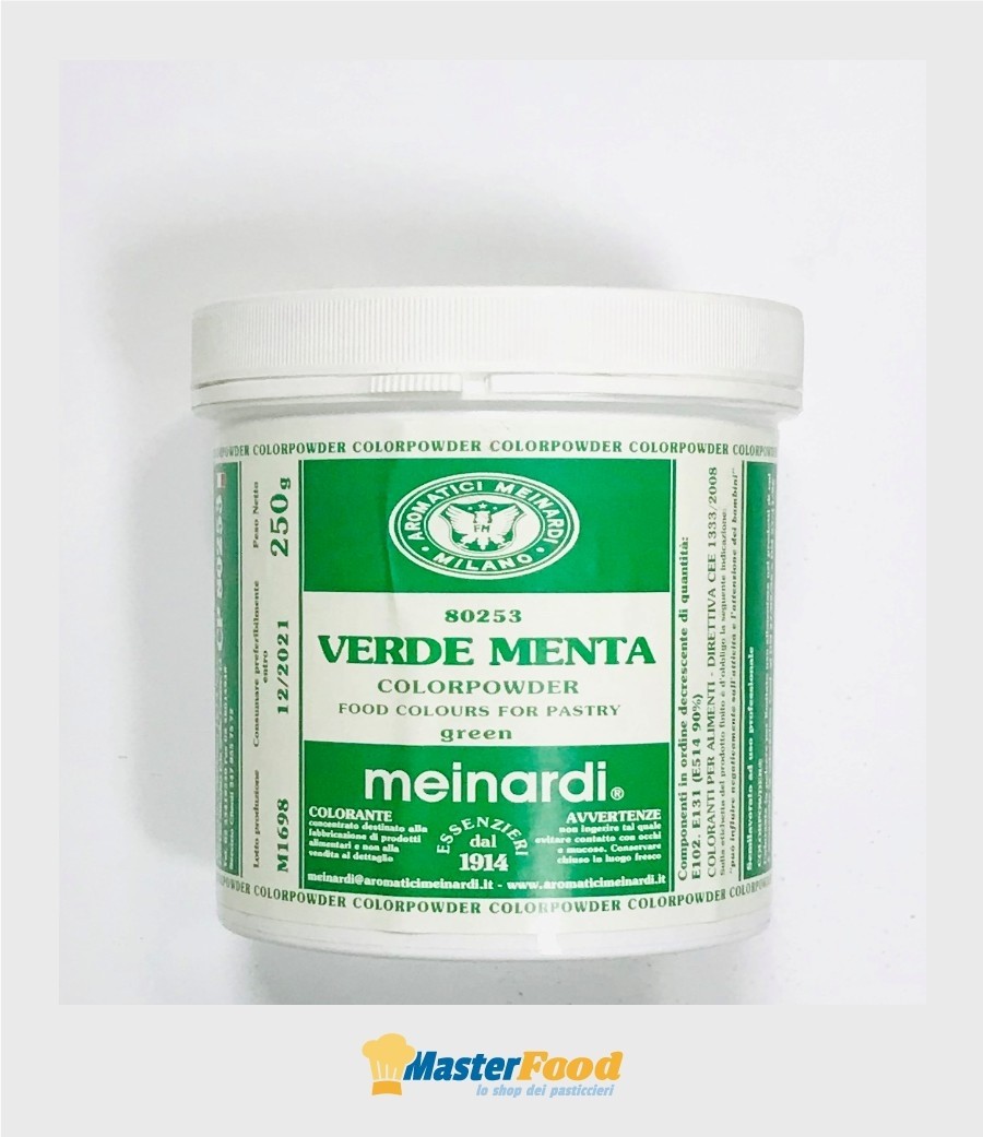 Colorante in polvere Verde Menta gr.250 Meinardi - immagine 3