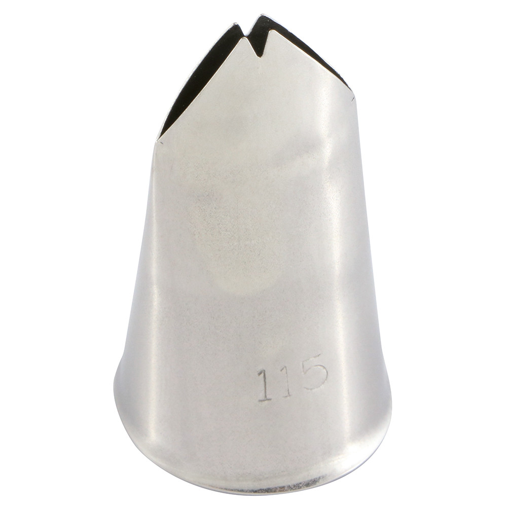 Bocchetta decorative per foglia 18 mm Inox (BX 1115) Martellato - immagine 3
