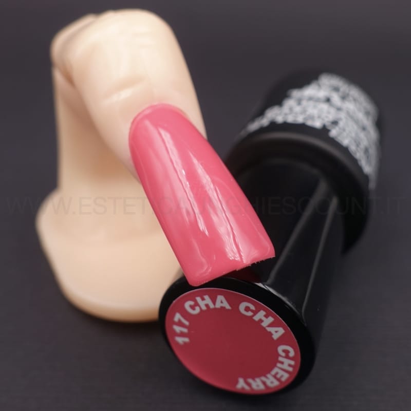 Layla Gel Polish Smalto Gel Semipermanente – 117 CHA CHA CHERRY - immagine 2