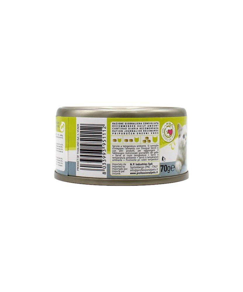Professional Pets Gatto Tonno Del Golfo 70gr - immagine 4