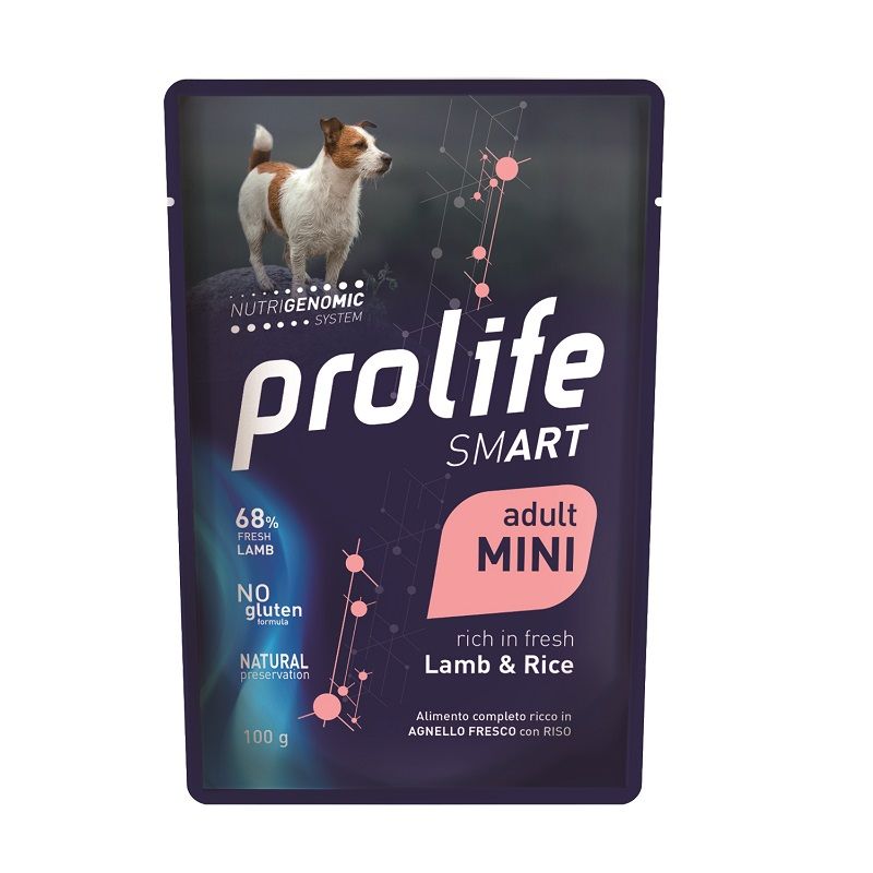 Prolife Adult Mini Agnello e Riso Umido Cane - immagine 2