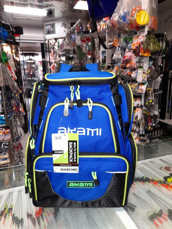 Zaino porta accessori Surf Casting Spinning AKAMI Macuto MG23 - immagine 3